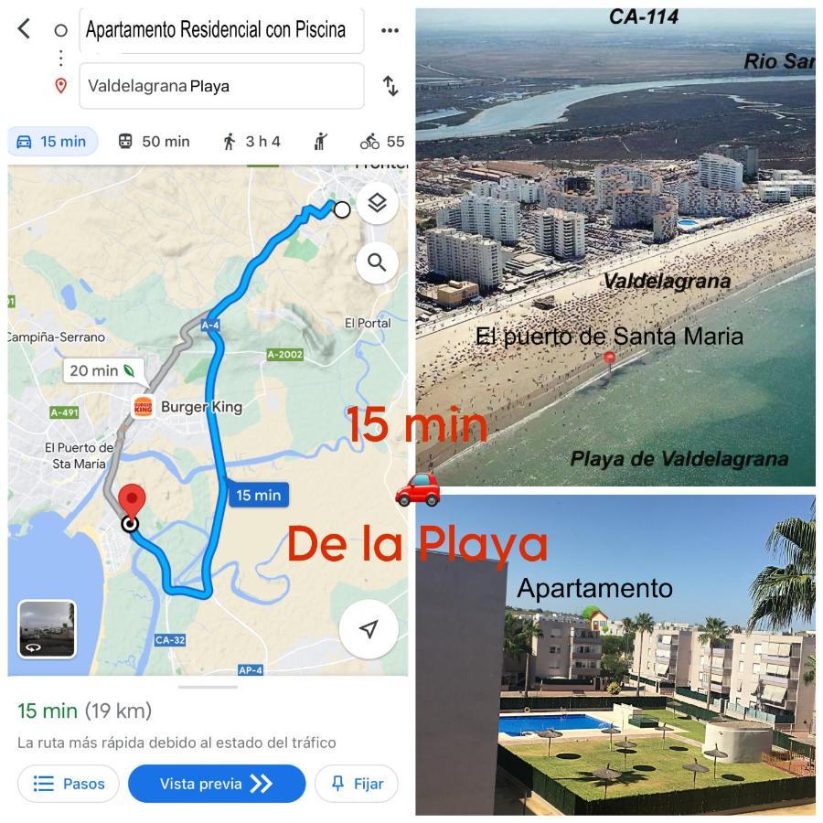Ferienwohnung Apartamento Jerez Sur - Con Piscina Y Garaje Jerez de la Frontera Exterior foto